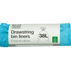 Zeeman Trekbandzakken - Blauw^ Schoonmaken