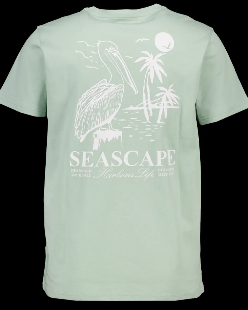 Zeeman T-shirt - Groen^Heren T-shirts & Polo's