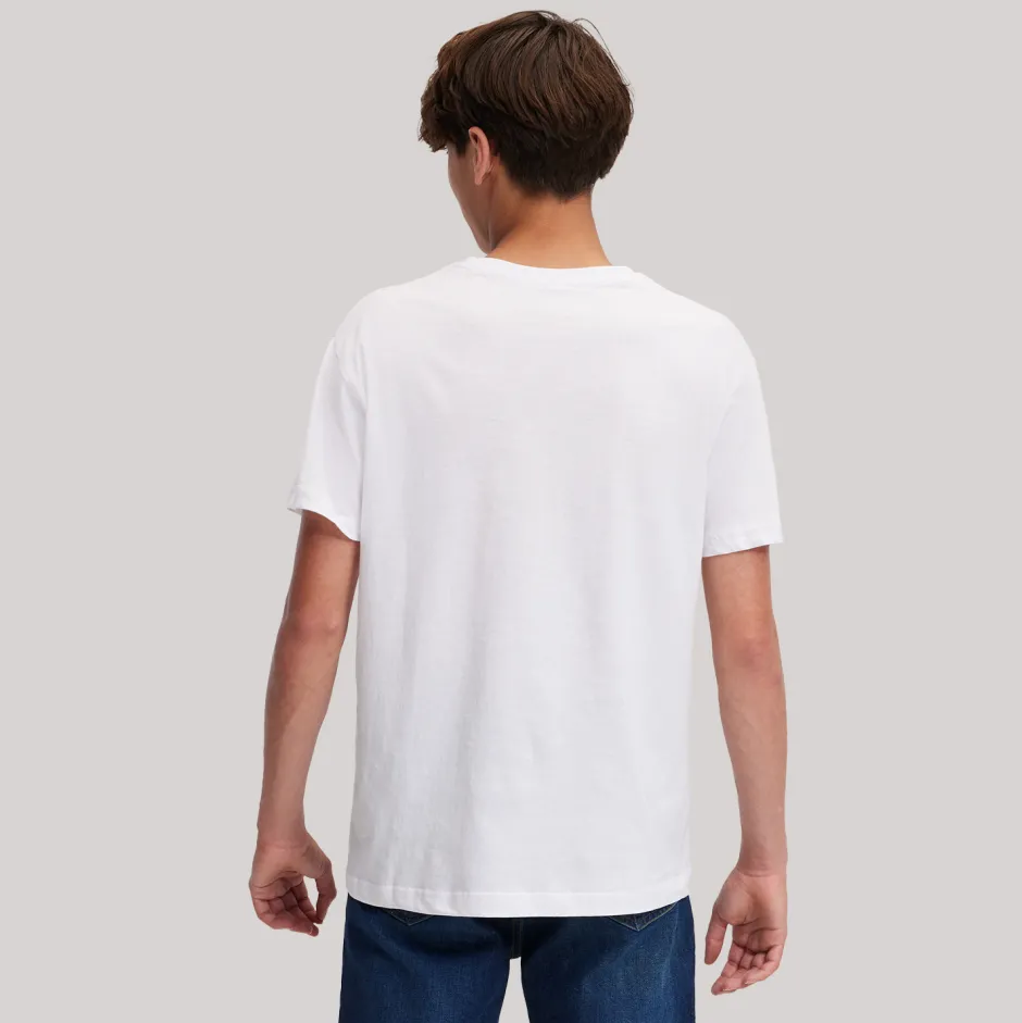 Zeeman T-shirt - Wit^Heren T-shirts & Polo's