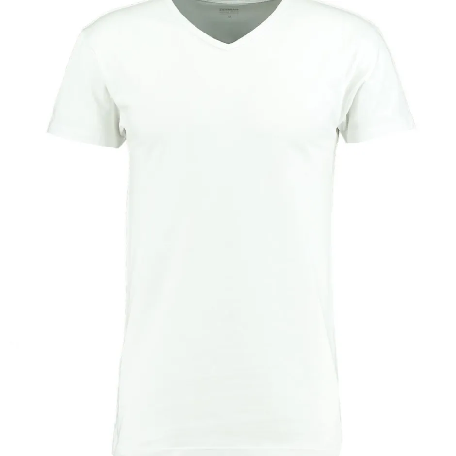 Zeeman T-shirt - Wit^Heren T-shirts & Polo's