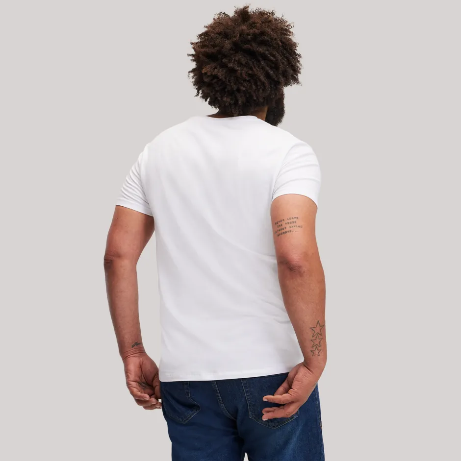 Zeeman T-shirt - Wit^Heren T-shirts & Polo's