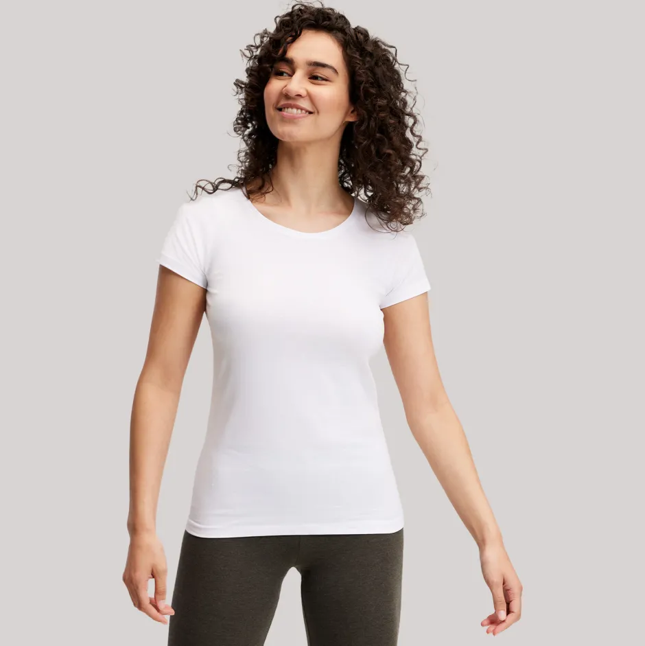 Zeeman T-shirt - Wit^DAMES T-shirts & Tops