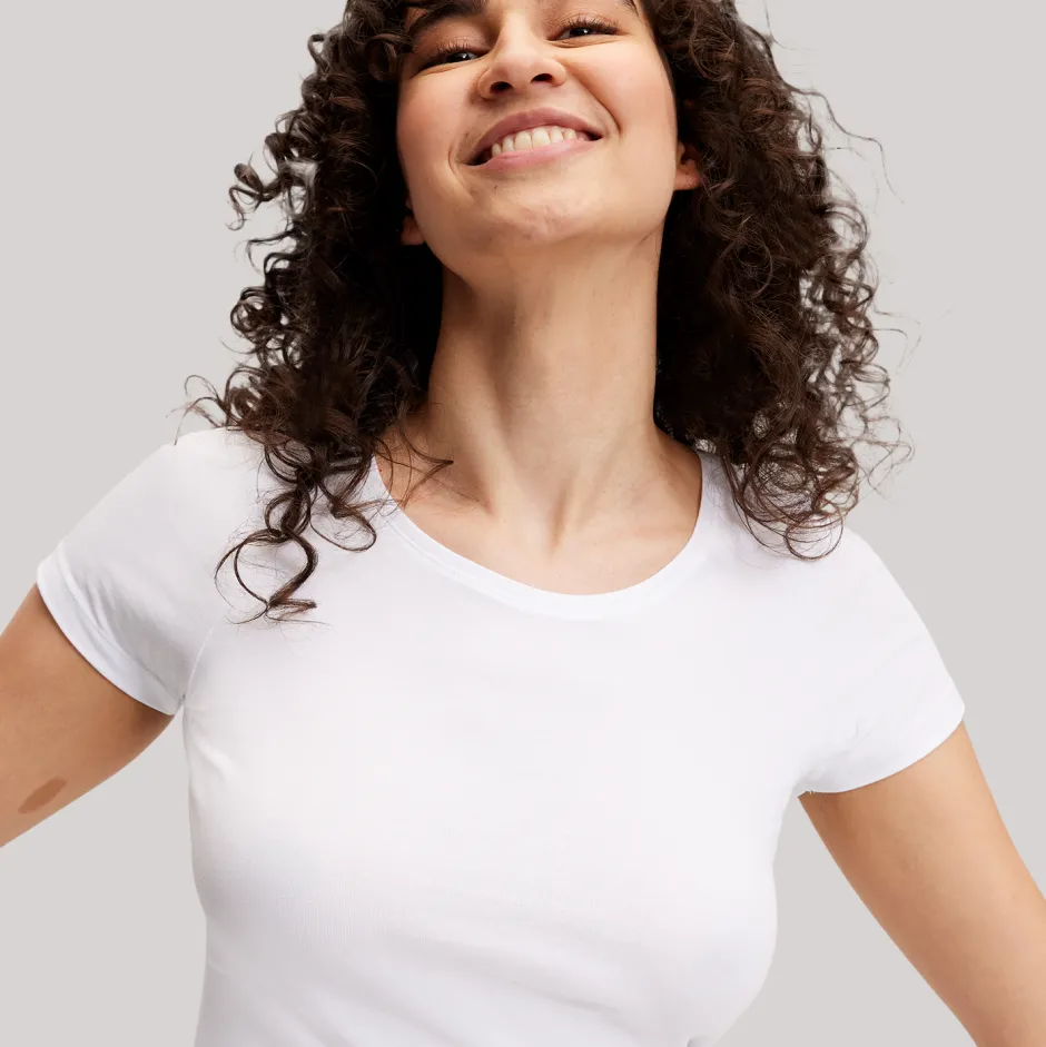 Zeeman T-shirt - Wit^DAMES T-shirts & Tops