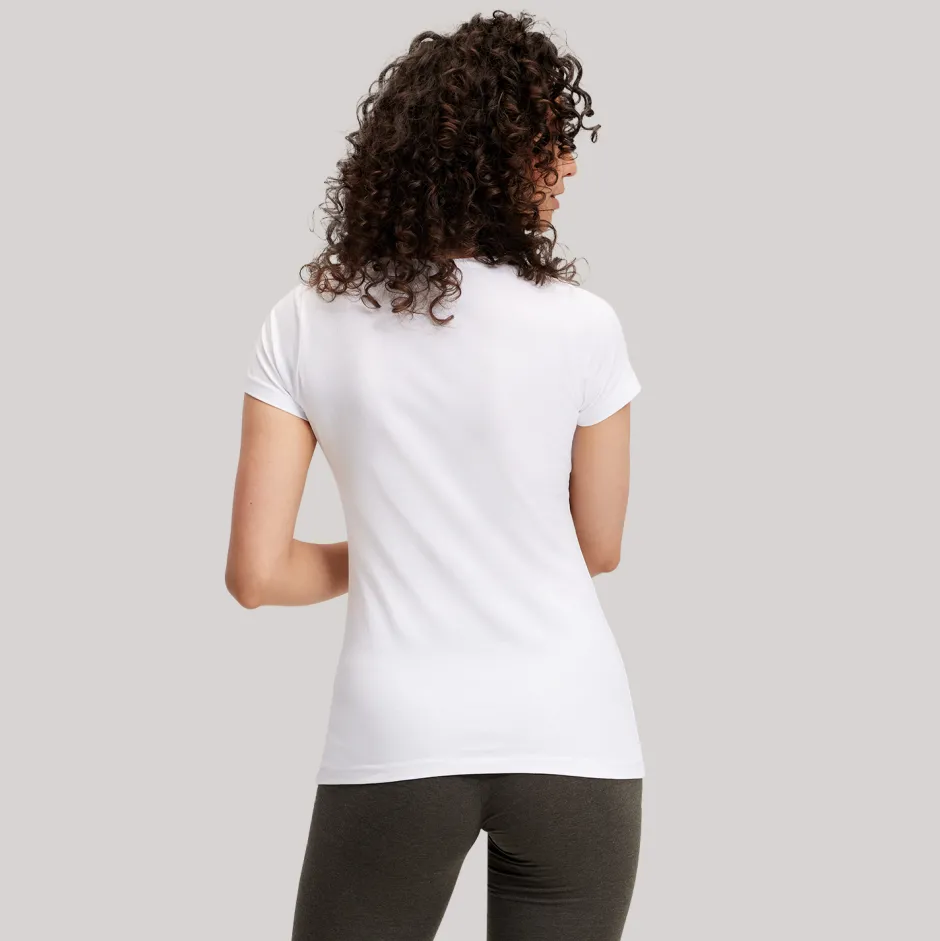 Zeeman T-shirt - Wit^DAMES T-shirts & Tops