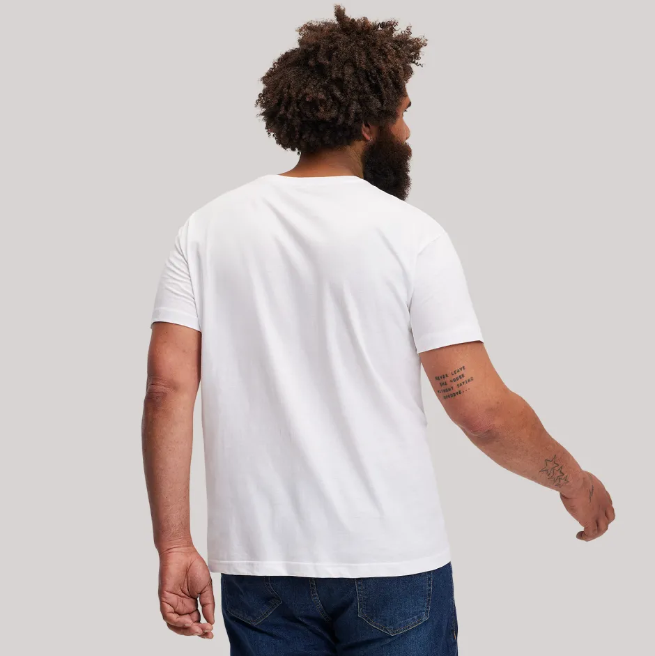 Zeeman T-shirt - Wit^Heren T-shirts & Polo's