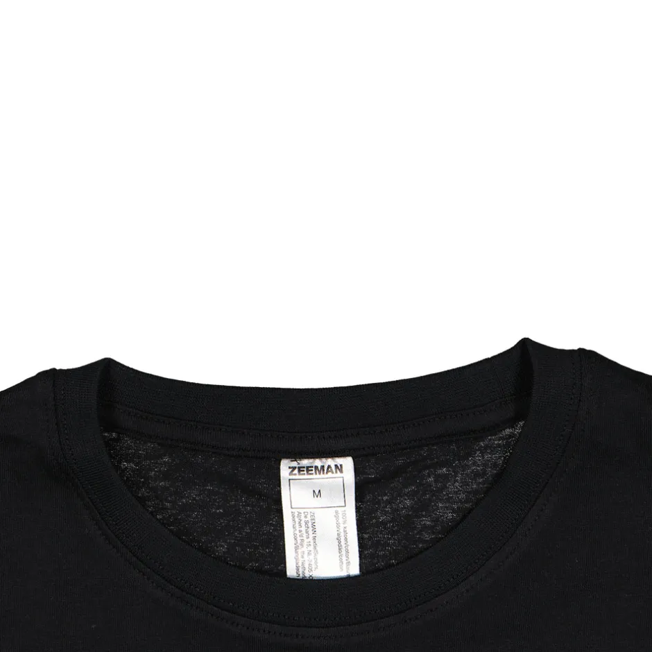 Zeeman T-shirt - Zwart^Heren T-shirts & Polo's|Basics