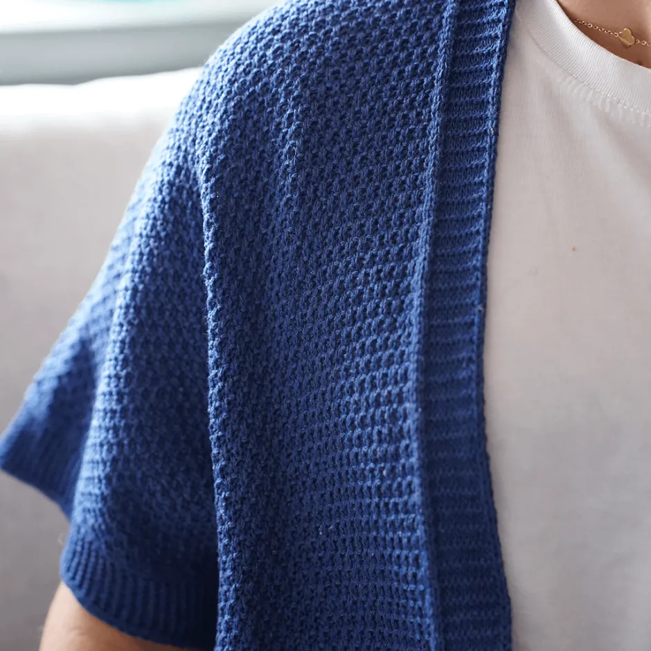 Zeeman Vest - Blauw^DAMES Truien & Vesten