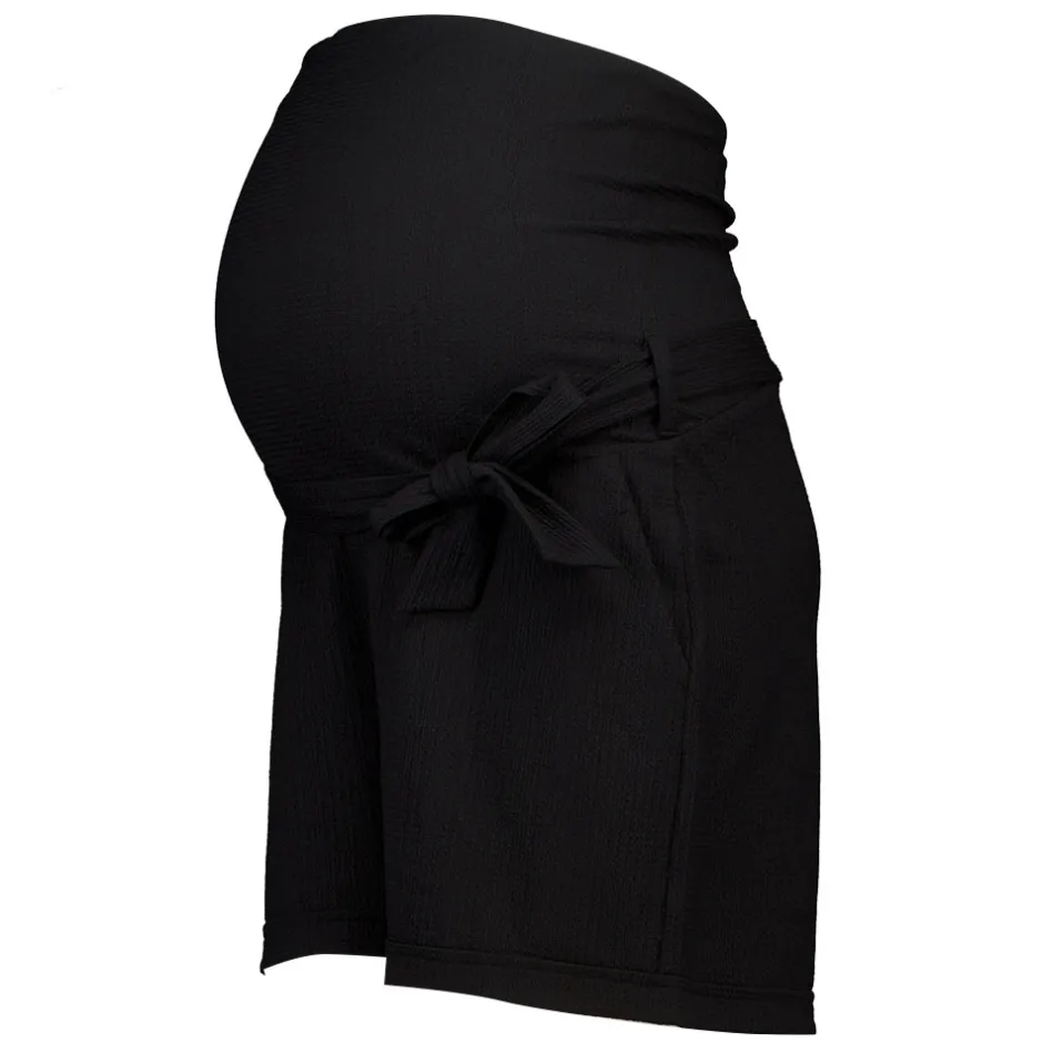 Zeeman Zwangerschapsshort - Zwart^DAMES Zwangerschapskleding|Broeken